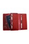 Women's Red Genuine Leather Wallet Gd 2732 - 2