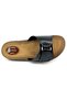 Women's Black Comfort Adjustable House Slippers - 2