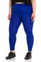 Large Size Elastic Waist Ankle Length Indigo Tights - 5