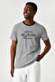 Men's Gray Striped T-Shirt 2SAM11238HK - 3