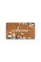 Wild Flowers Themed Coco Look Decorative Door Front and Indoor Mat - 4