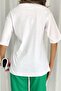 Women's Printed Design Cotton T-Shirt - 4