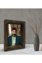 هدية Sultan II إطار من الخشب الصلب الطبيعي المزخرف بتصميم عبد الحميد هان 15x20 سم-7