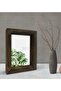 هدية ديكور إطار خشبي صلب طبيعي 15x20 سم-2