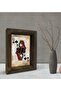 هدية ديكور إطار من الخشب الصلب الطبيعي 15x20 سم-76