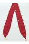 Black Sea Local Yellow Lira Decorated Red Kesan Hair Band Bandana Scarf