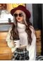 Women's Burgundy Panama Hat - 2