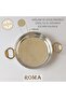 20 cm Handmade Inside and Outside Tinned 1St Grade Flat Copper Pan Sahan Hollow Out Milking Egg Omelet Menemen - 7