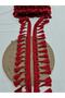 Ribbon Tassel Fringe Red 5 Meters - 2