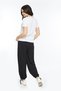 Women's Black Loose Trousers Shalwar - 4