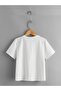 Printed Girl/Boy T-Shirt Holding a Coffee Cup - 3