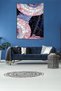 Washable Stain Resistant Micropetek Fabric Astrology Zodiac Pattern Wall Cloth Wall Carpet Tapestry