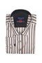 Men's Large Size Long Sleeve Classic Cut Plaid Shirt