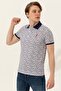 Navy Blue Men's T-Shirt - 3