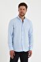 Men's Slim Fit Oxford Button Collar Shirt - 4