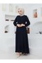 Summer Mevlana Model, Fitted at the Waist, Flared Fereca Topcoat with Elastic Sleeves