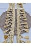 Sliver Tasseled Fringe Gold 5 Meters - 3