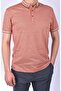 2068 تي شيرت منقوش بأزرار على الياقة / بلاط / L - 2