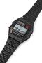 Unisex Black Retro Mask Patterned Digital Wristwatch Apwa064901 - 5
