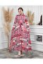 Shirt Collar Long Length Viscose Dress - 2