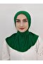 شال جاهز مزود بمشبك، لون أخضر صحي - 3