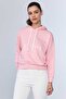 Harper Pink Women's Hooded Hoodie - 4