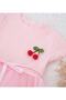 Baby Girl Kids Princess Fluffy Stretchy Cherry Tutu Dress - 2