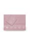 Ottoman Ribbed Powder Double Duvet Cover Set