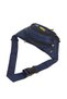Newish Polo Waterproof Headphones with USB Output Unisex Navy Blue Cross Strap Waist Shoulder and Sports Bag - 6
