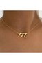 777 Angel Count Gold Color Necklace Accessory Stylish Ornament Jewelry