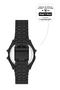 Unisex Black Retro Mask Patterned Digital Wristwatch Apwa064901 - 3