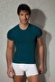 Men's Modal Round Neck Short Sleeve T Shirt 2535 - 3