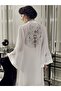 Women's 6 Piece Satin Laced Nightgown Dressing Gown Dowry Set - 3