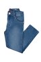 Blue Girl's Denim Trousers