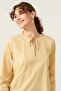 Halter Neck Slit Shirt - 3