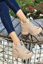 Frm-6001 Beige Hidden Heel Sports