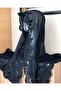 Black Special Design Prayer Mevlüt Head Scarf - 2