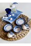 Mother's Day Special Blue Marine Coffee Cup Set for 2 People - 2