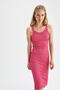 Bodycon Strappy Midi Knitted Dress
