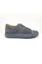 Genuine Leather Gray Men's Sports Shoes