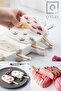 Silicone Ice Cream Mold and 50 Pieces of Ice Cream Sticks Practical Ice Cream Silicone Mold - 3
