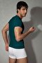 Men's Modal Round Neck Short Sleeve T Shirt 2535 - 4