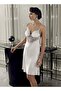 Women's 6 Piece Satin Laced Nightgown Dressing Gown Dowry Set - 2