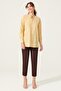 Halter Neck Slit Shirt - 2