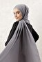 Combed Cotton Shawl Sky Gray - 2