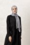 Combed Cotton Shawl Sky Gray - 3