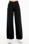 Black Wide Leg Zip-Effect Super High-Waist Jeans Loose-Fit Denim Trousers (Fade-Resistant Fabric) - 5