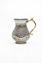Dmt Gaziantep Copper Hand Embroidered Water and Ayran Cup Length 10.5cm Width 6cm Thickness 3mm Tinned