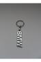 Bmw 4d Silver Emblem Logo Embroidered Figured Metal Keychain - 2