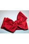 Girl's Red Ruffle Skirt Balloon Sleeve Black Blouse Red Bandana Set.-6-9 Months - 5